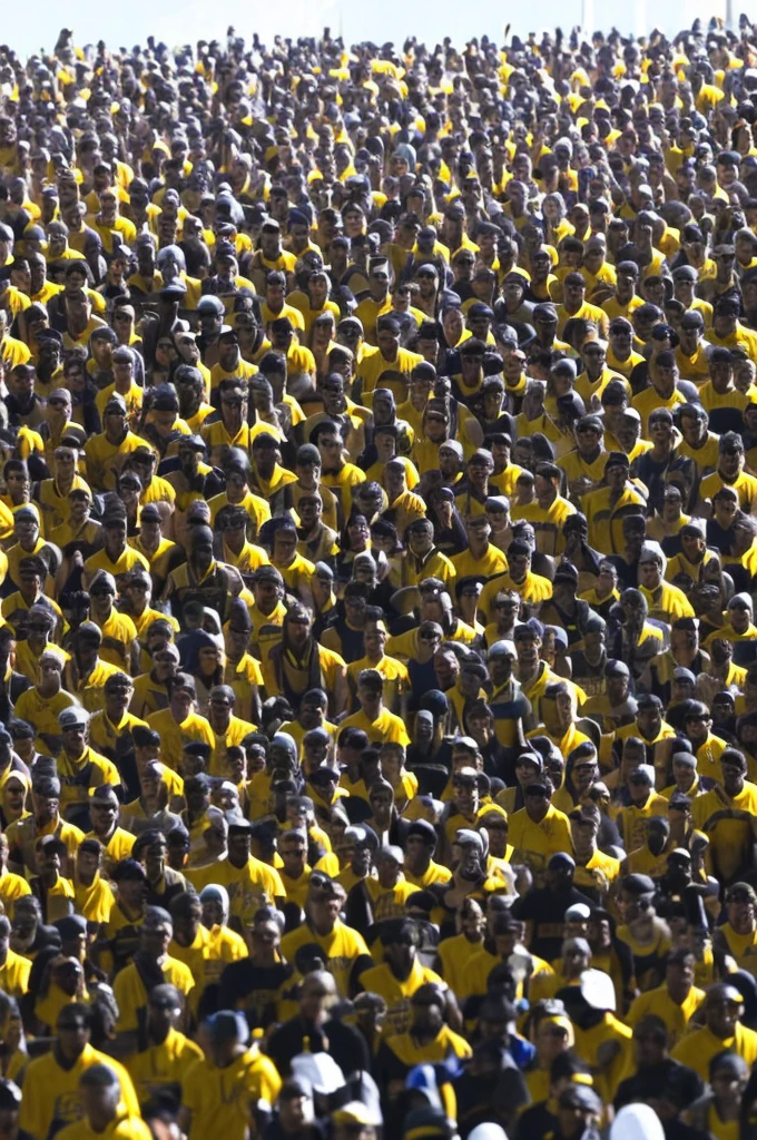 (((warriors))), (((army))) of warriors, (((many))) warriors, marching ((toward the camera)), (battlefield landscape)