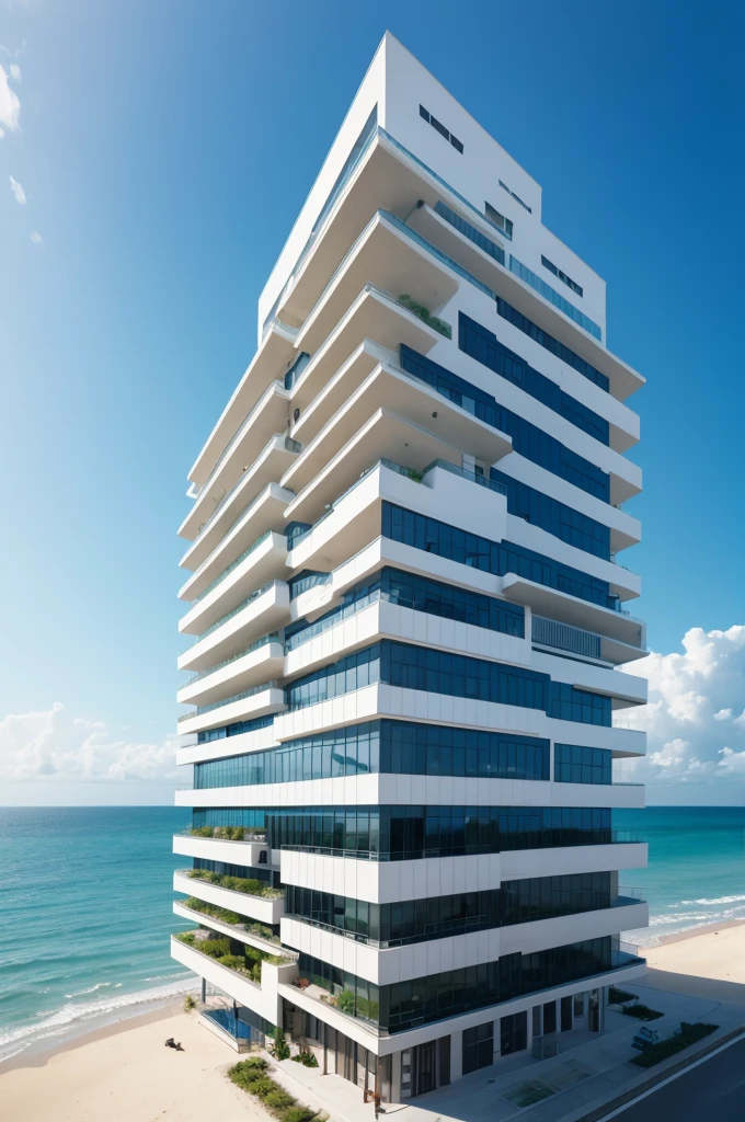 Building to the sea
