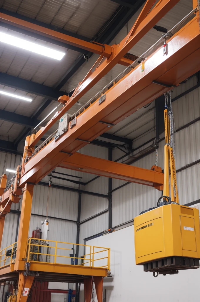 A0 sheet with overhead crane mechanical project
