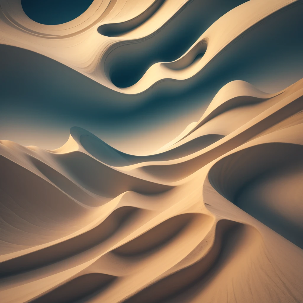 abstract dunes