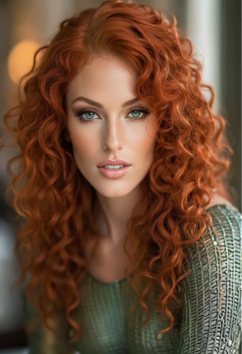 a beautiful ethereal elf knight, curly red hair, in the style of Boris Vallejo, highly detailed sexy filigree armor, Very detailed face, highly detailed skin, Corps fort, Muscle definition, (Des proportions parfaites), Heavy metal aesthetics, fond de haute fantaisie, high quality, chef-d'artwork, photo realistic, complex and detailed, 8k, HDR, faible profondeur de champ, wide light, high contrast, backlight, flares, sharpness, Photo couleur brute, En regardant la caméra, couleurs froides, diverses poses, ?????