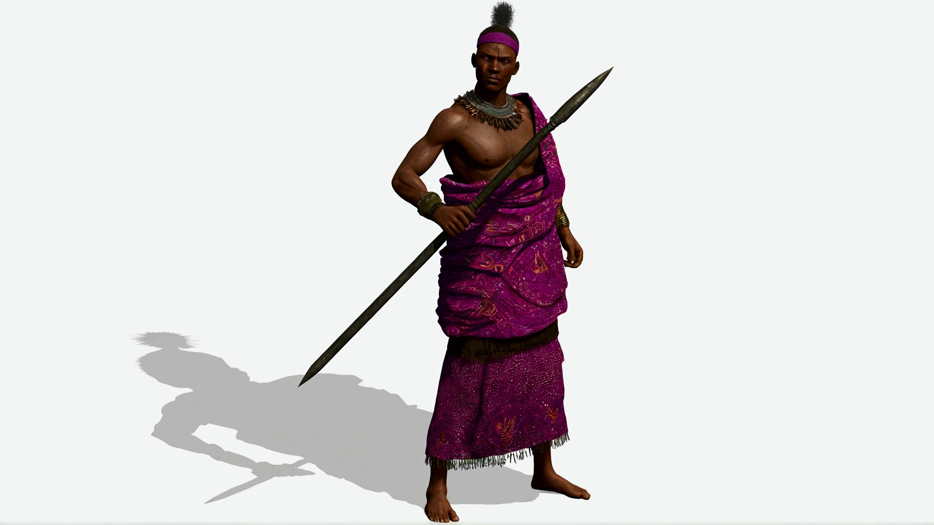 african warrior: Ultra-realistic and Detailed