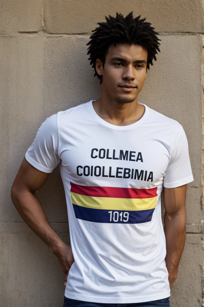 Colombia t-shirt with name johan
