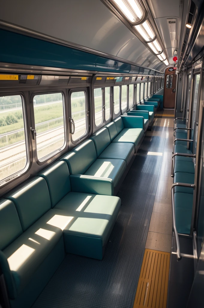 An image with the start of a train