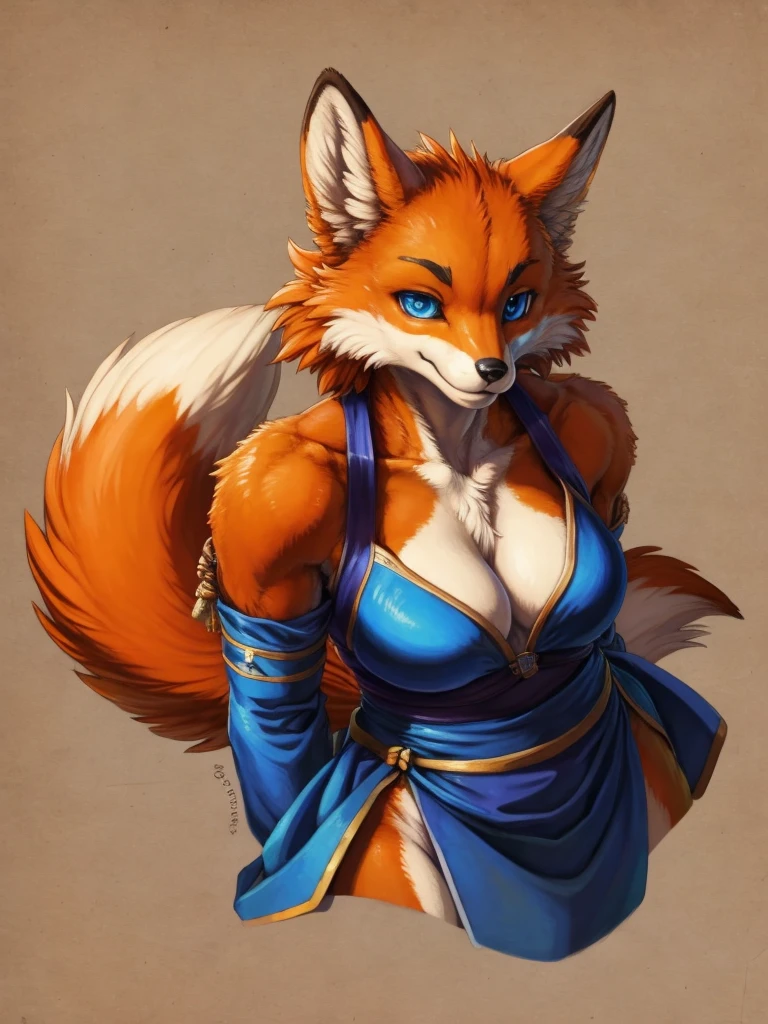 (masterpiece), (best quality),Woman ((anthro)) , (fox girl),1girl,solo,(sharp focus),((look at viewer))EdobWerewolf,mature female, (rogue outfit), perfect eyes,eyeshadow, dr comet,pochincoff,Pixelsketcher, (mayosplash), (wamudrawasterpiece),cutesexyrobutts, hioshiru,kingbang,shiny skin, (detailed orange fur:1.3),old school fantasy art,((simple background:1.0)),ltfoxvixen