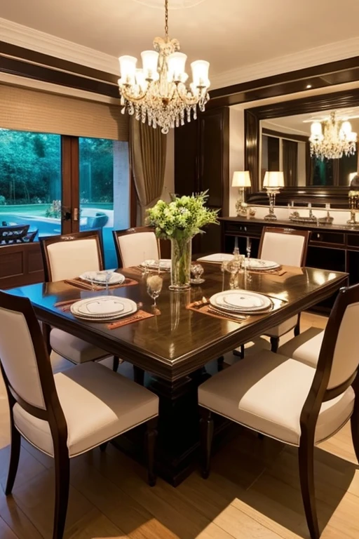 Luxury House、dining room