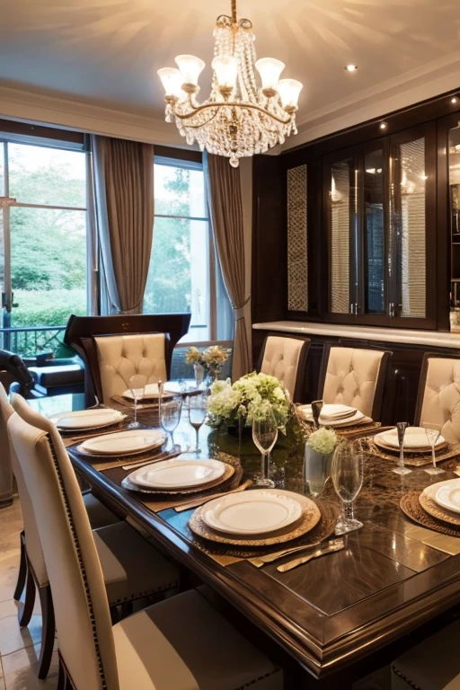 Luxury House、dining room