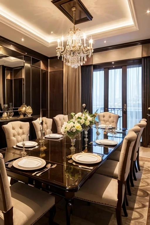 Luxury House、dining room
