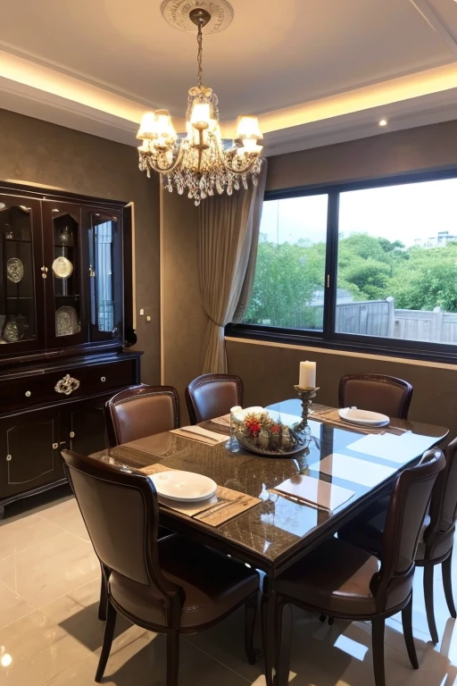 Luxury House、dining room