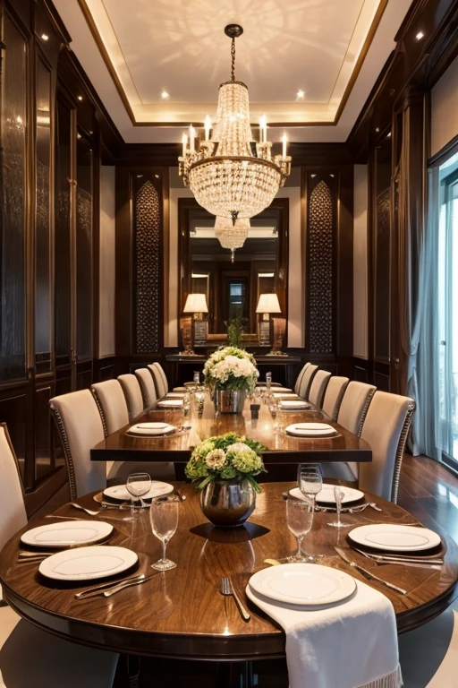 Luxury House、dining room