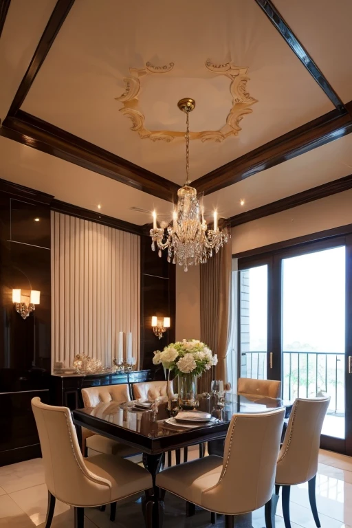 Luxury House、dining room