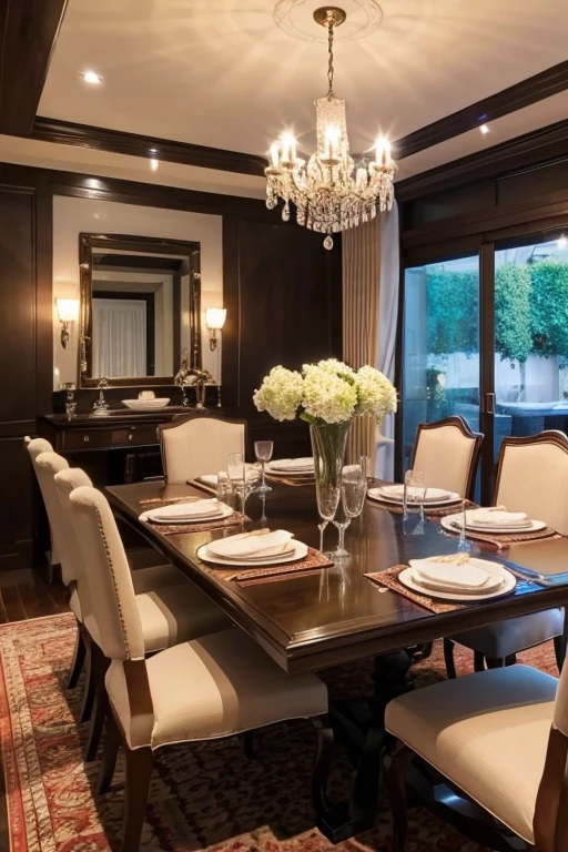 Luxury House、dining room