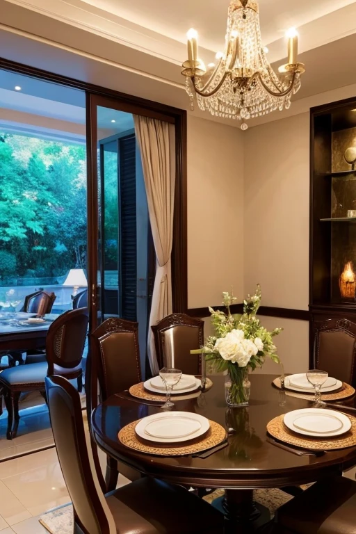 Luxury House、dining room
