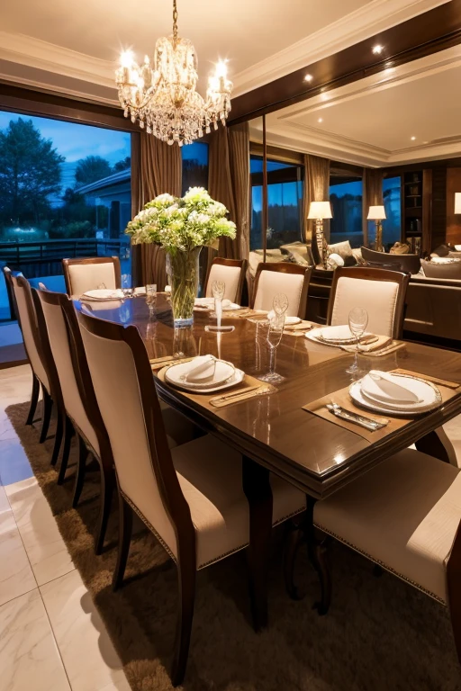 Luxury House、dining room