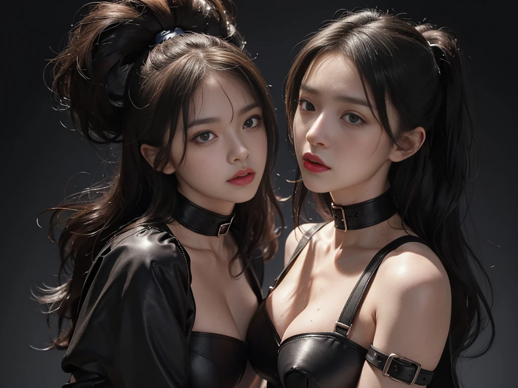 Angry Face, BDSM,slave,Rubber,Black Corset,Bondage,Collar,NSFW,((Best Quality, 8k, Masterpiece:1.3))), Crisp Focus: 1.2、(Layer Cut, Big:1.2),Beautiful Woman with Perfect Figure: 1.4、Slender Abs:1.2、Wet Body:1.5、Highly Detailed Face and Skin Texture、Detailed Eyes、Double Eyelids,Long Hair