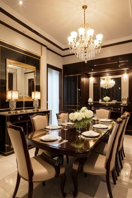 Luxury House、dining room