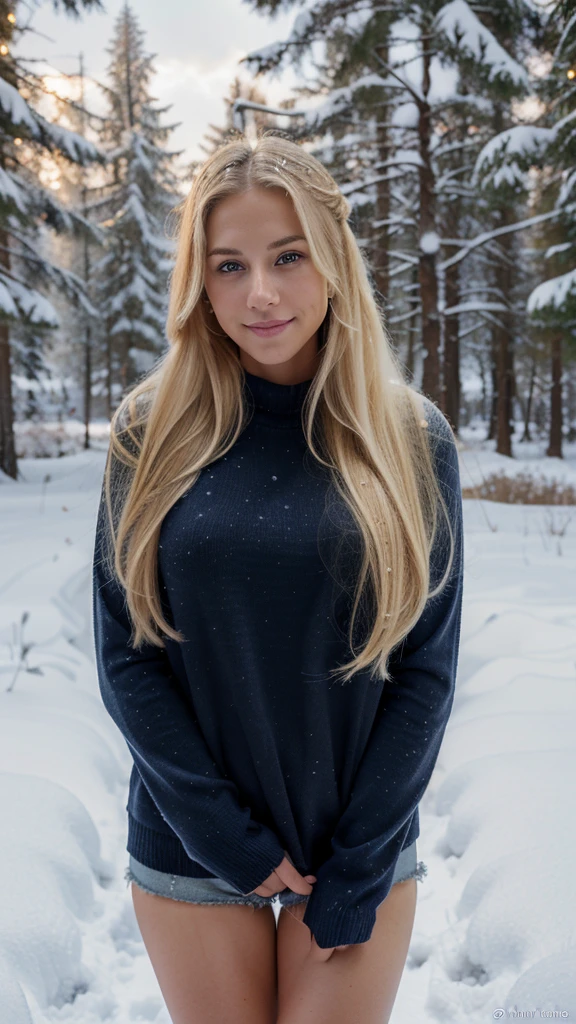 Kiara Hunter Blonde woman, posing stand, wearing navy casual outfit design, snow, with Skyblue eyes and long hair, sexy smile, Beautiful blonde woman, Beautiful blonde girl, a beautiful blonde, blonde beautiful young woman, Portrait of Nicole Aniston , cute female model, blonde woman, blonde and attractive features, Sexy girl with long blonde hair, Beautiful blonde hair, blonde goddess, beautiful woman, Young blonde woman, Swedish blonde woman, snow.
