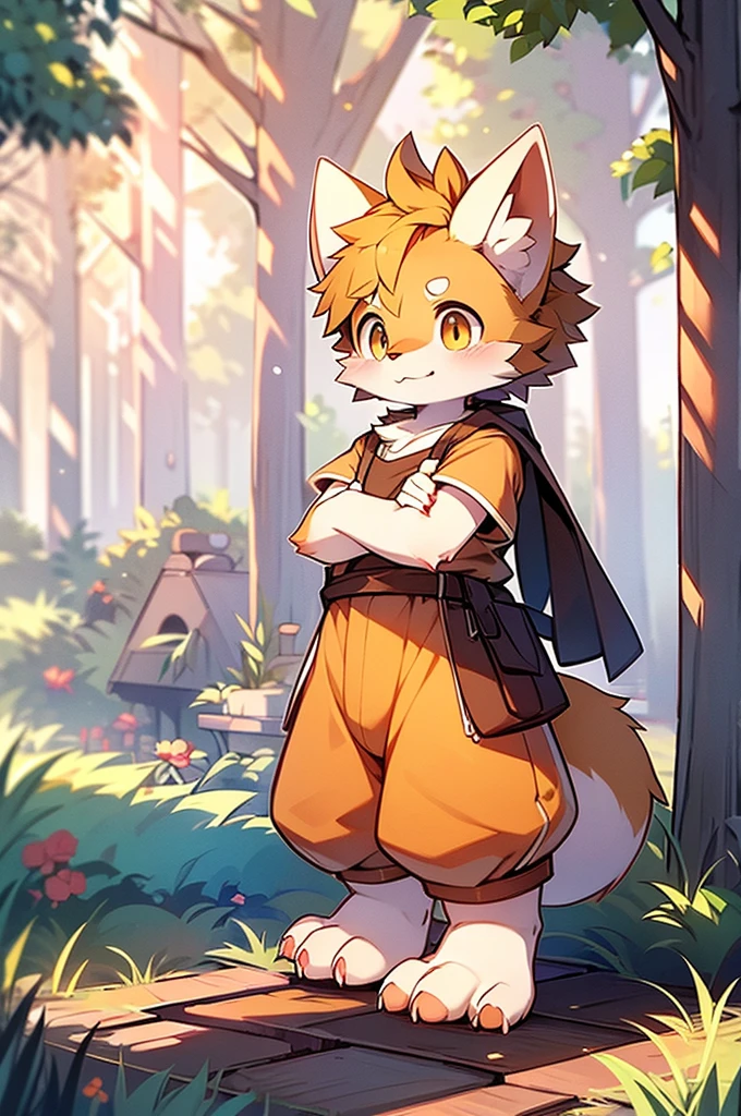 shaggy,shaggy,Golden fur,Golden fur,Golden fur,Golden fur,Golden hair,male people,canid,adolable,The little fox,The little fox,The little fox,adolable,solo person,sharp talons,Detailed fur,Golden eyes,Thick eyebrows,Fluffy tail,red short sleeves,short white pants,ultra - detailed:1.0,Libido boy,toddlers,children,children's,Gamine,Beast too,adolable,adolable,Shota(Via Dagasi:1.1),??????? correct,Barefoot,Red Claw,Bare claws,Barefoot paws,Barefoot paws,standing on your feet,attention,bald-headed,Animal foot paws,lawns,grassy fields,On the lawn,on a grassy field,Tread on the grass,Trampling on small grass,Tread on the grass,Trampling the meadow,Tread on the lawn,Trampling the lawn,bald-headed,balding,balding