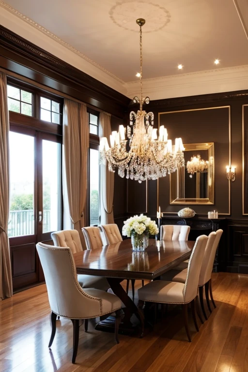 Luxury House、dining room