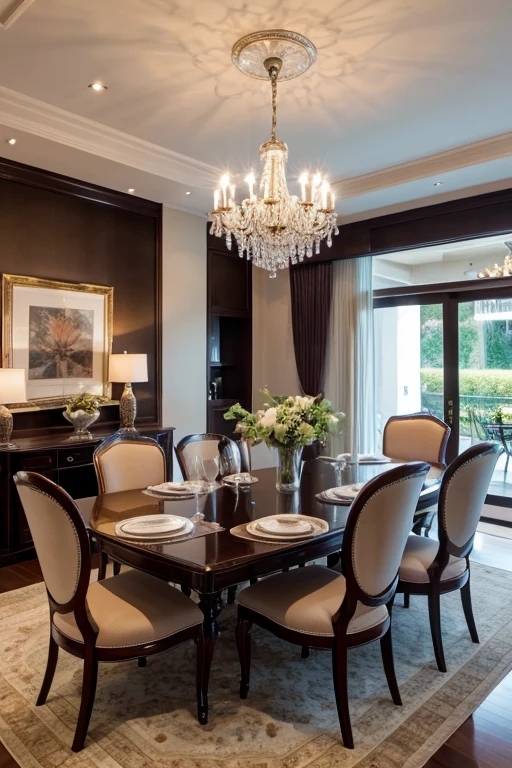 Luxury House、dining room