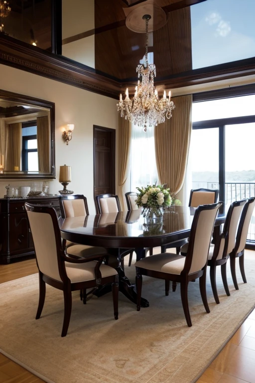 Luxury House、dining room