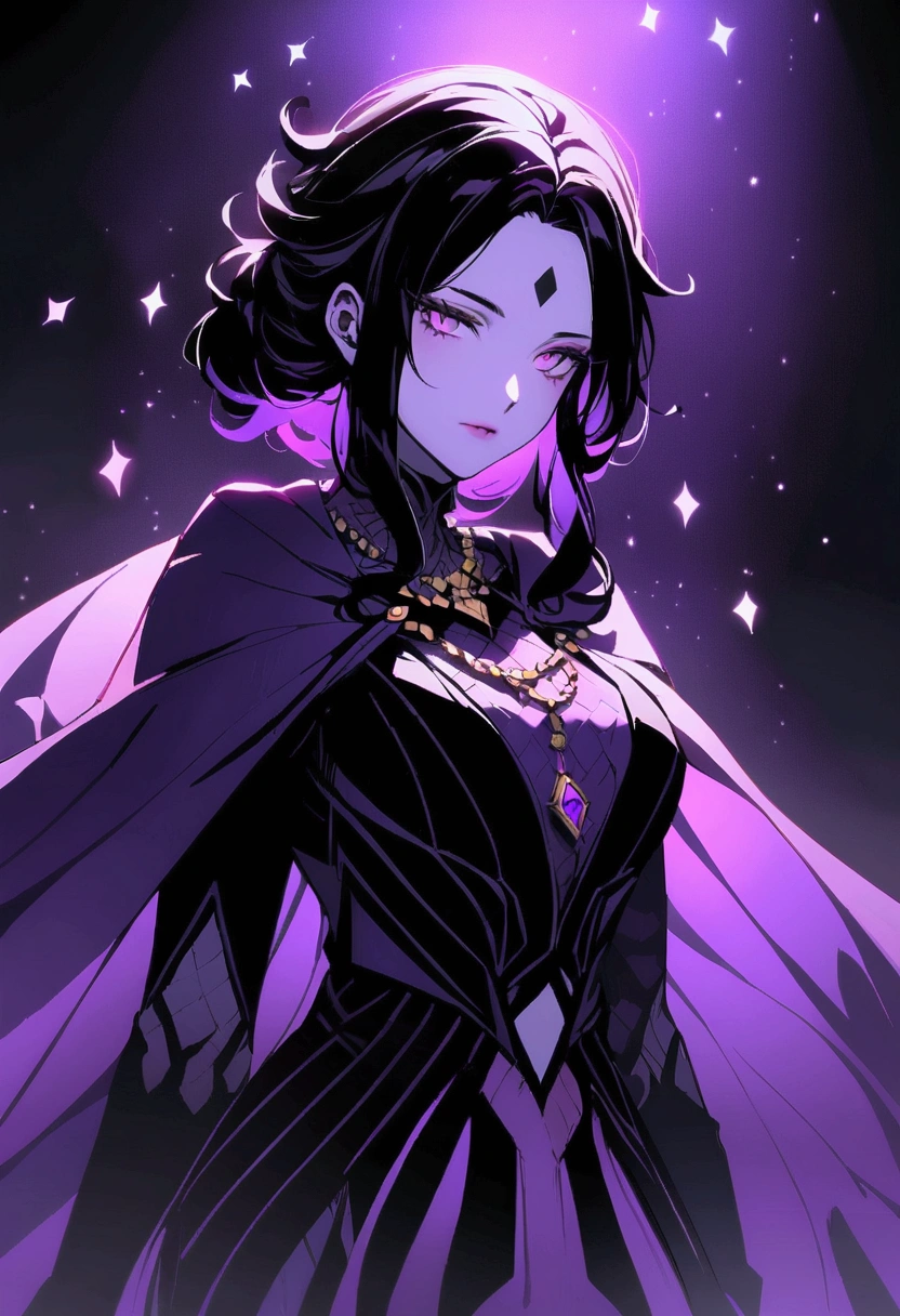 without any triangle on the forehead 