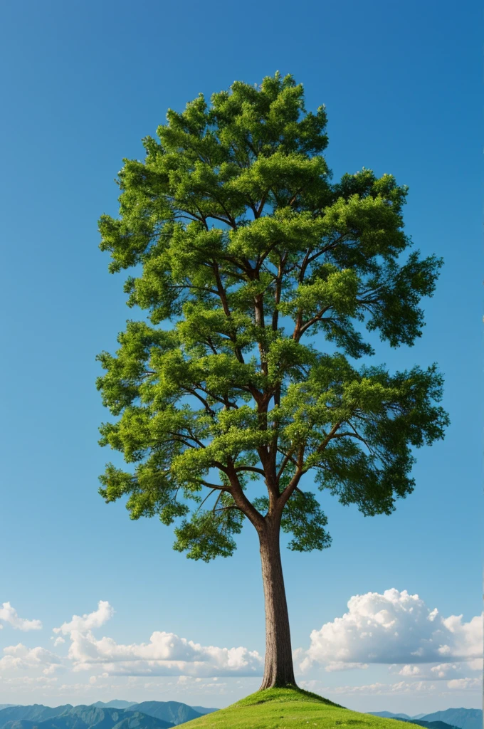 A  and a happy tree, animated