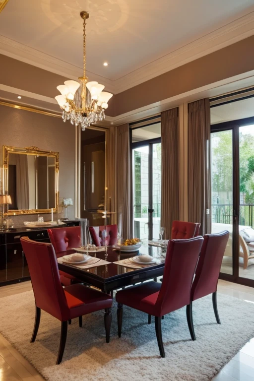 Luxury House、dining room