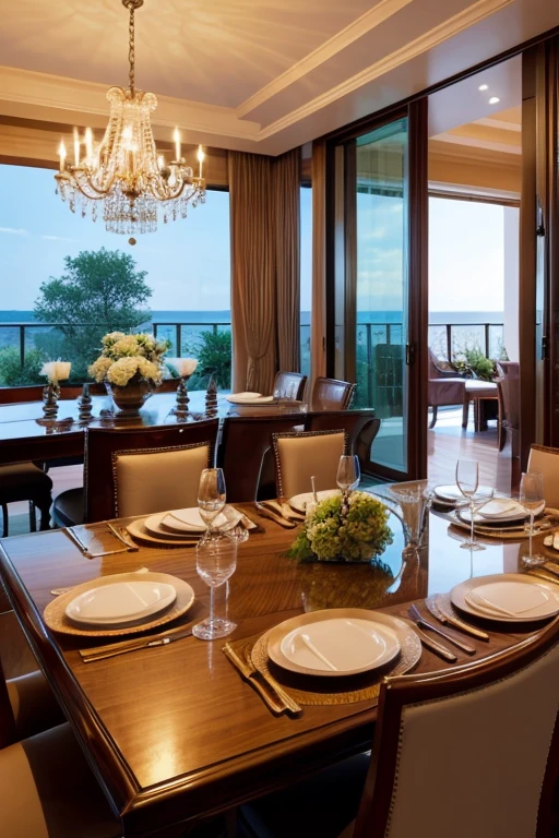 Luxury House、dining room