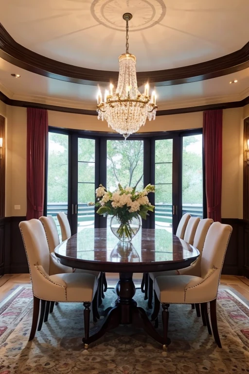 Luxury House、dining room