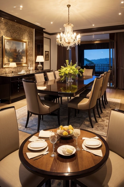 Luxury House、dining room