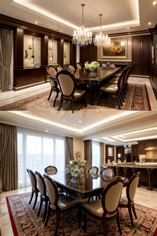 Luxury House、dining room