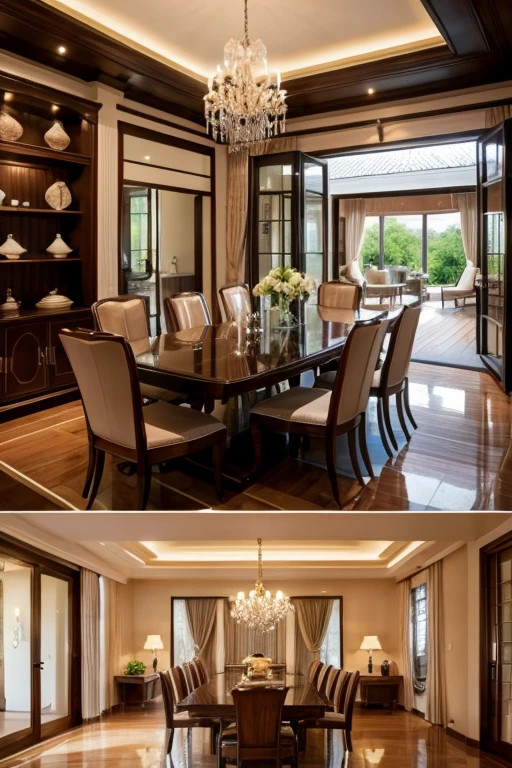 Luxury House、dining room