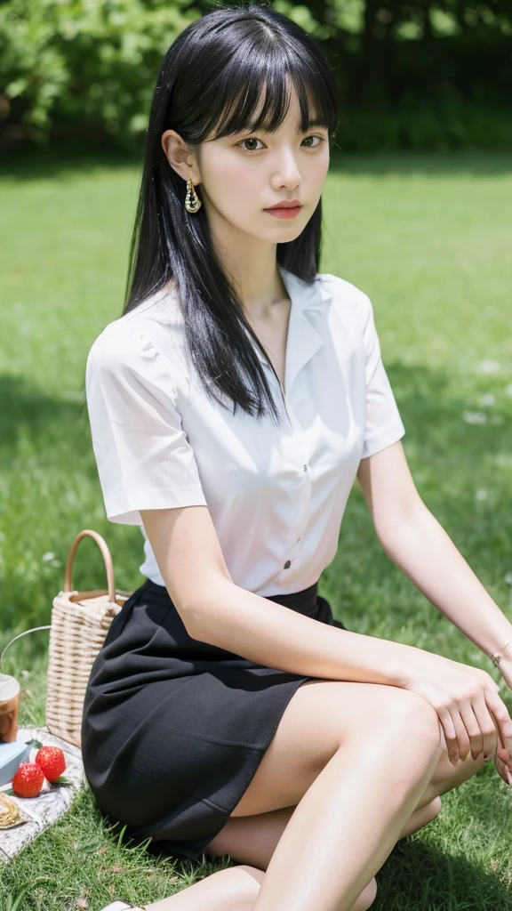 Selfie,Sitting,Black Hair,Medium Hair,summercoordinate,Zara,Ultra HD,masterpiece,super high quality,Ultra-high resolution,Highest quality,Advanced,Highest quality,Highest Resolution,high quality,beautiful,beautiful,High quality,Realな質感,Real,8K,Detailed,