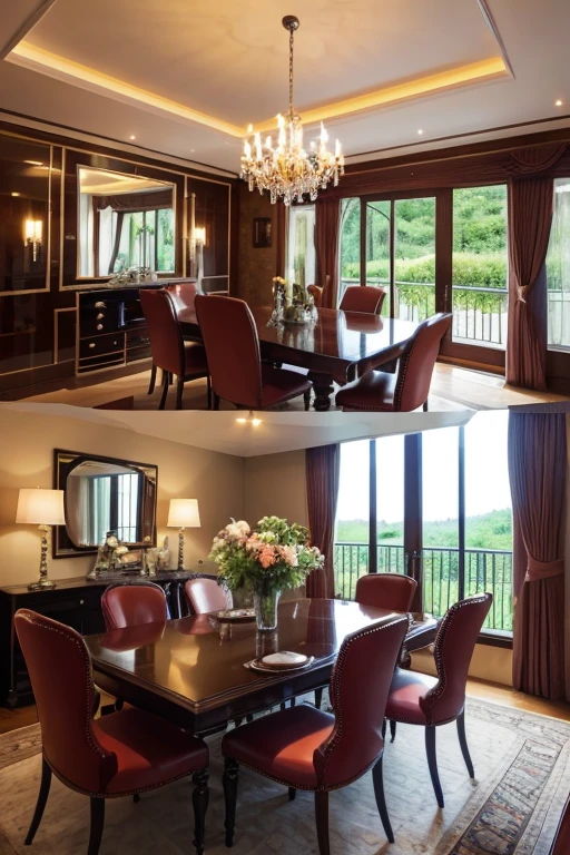 Luxury House、dining room
