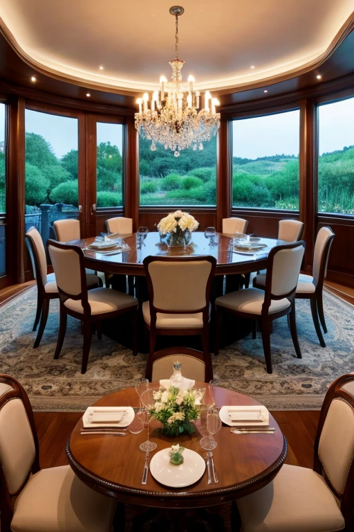 Luxury House、dining room