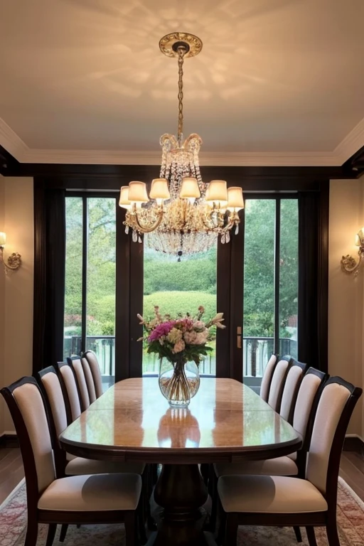 Luxury House、dining room