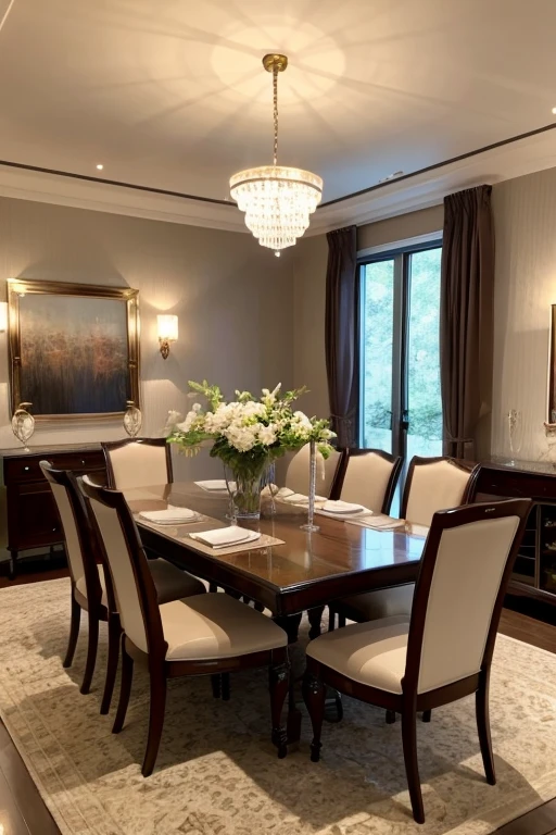 Luxury House、dining room