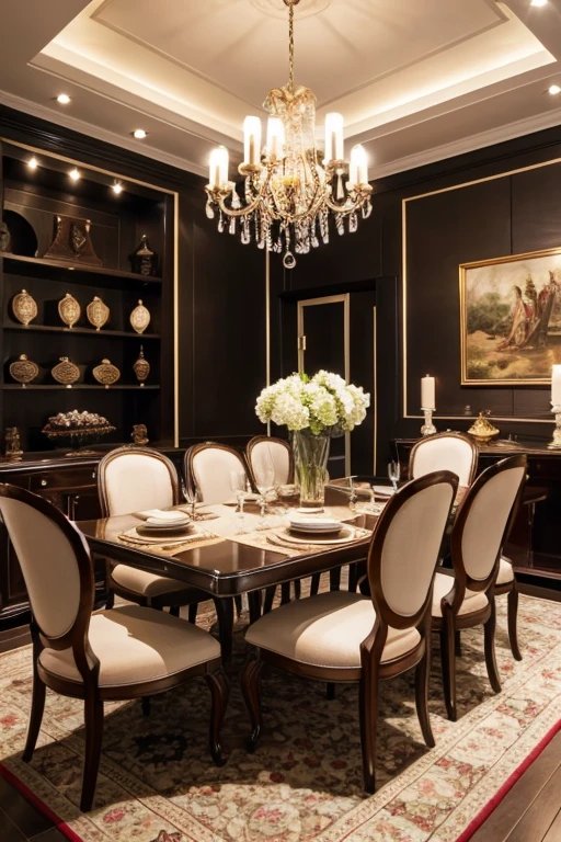 Luxury House、dining room