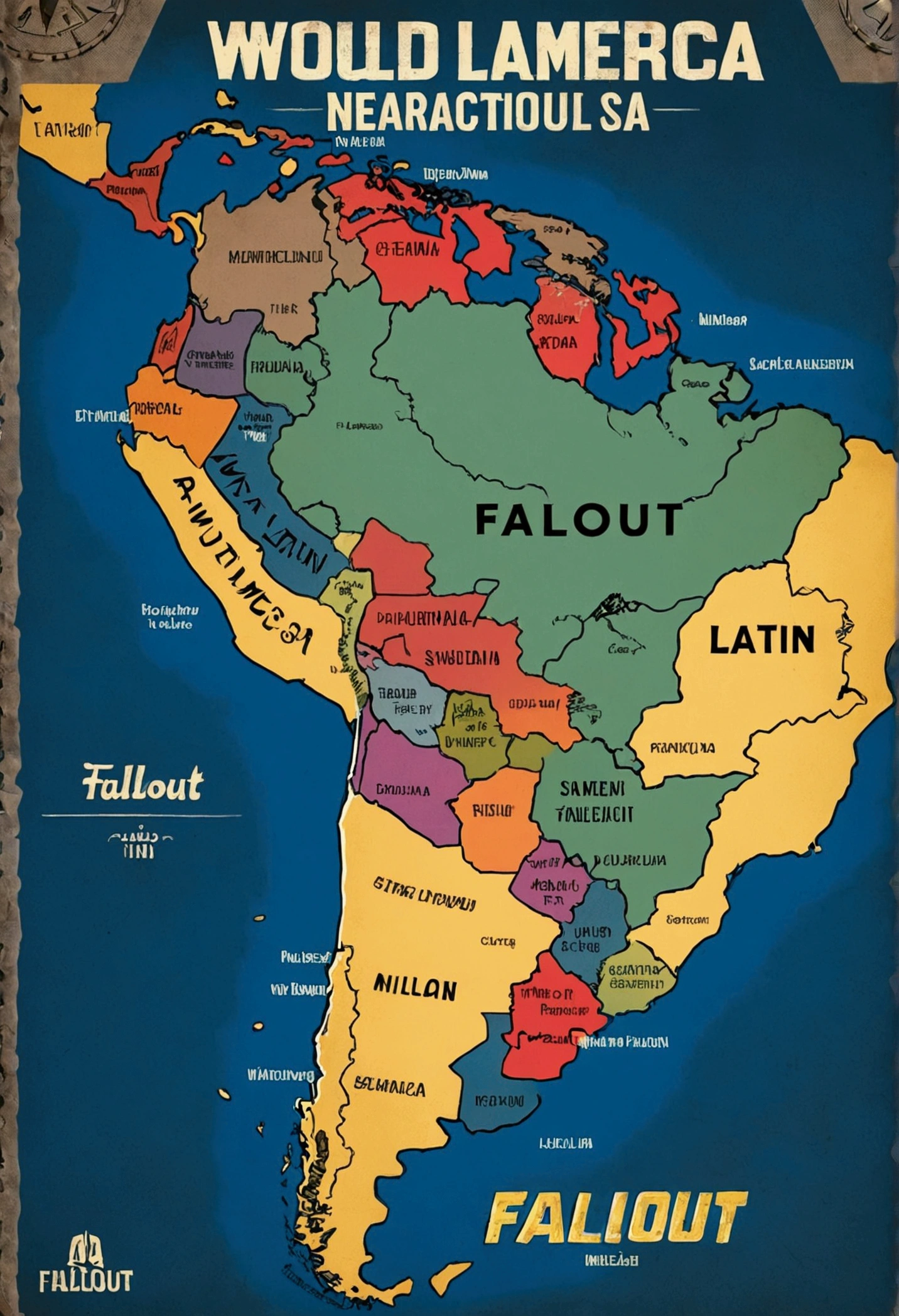 What would Latin America look like in the world of Fallout?