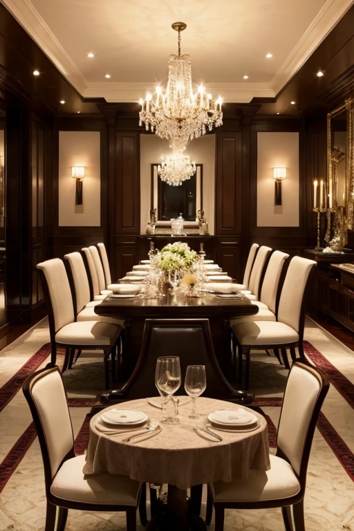 Luxury House、dining room
