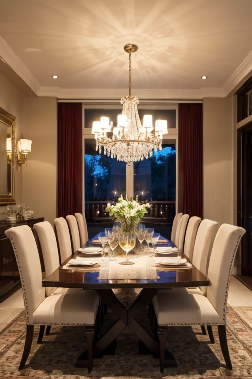 Luxury House、dining room