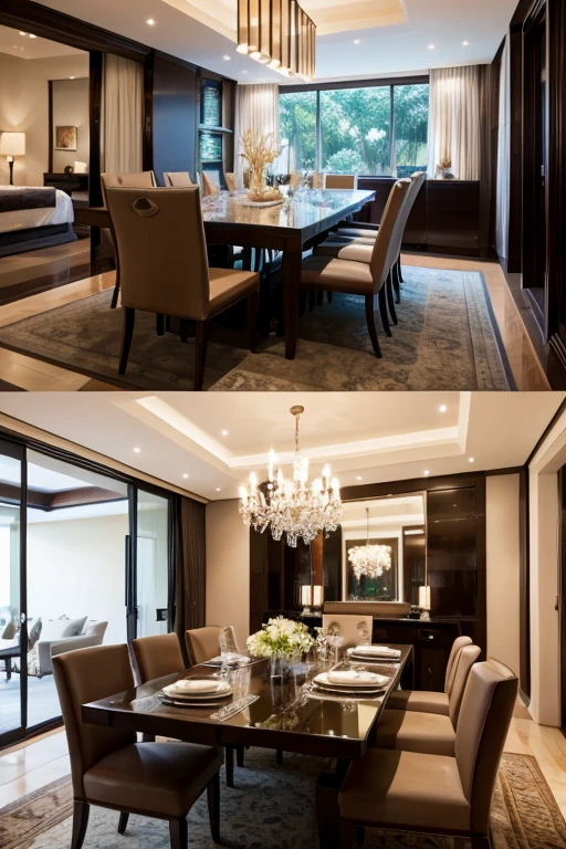 Luxury House、dining room