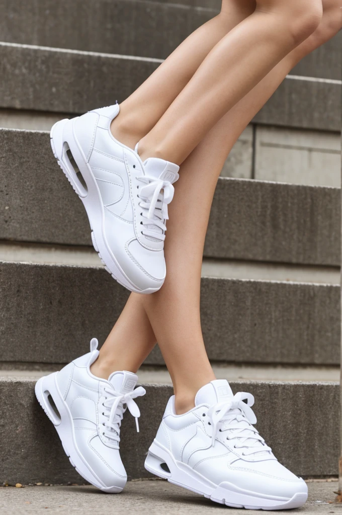 Well, as a dancer with white sneakers 