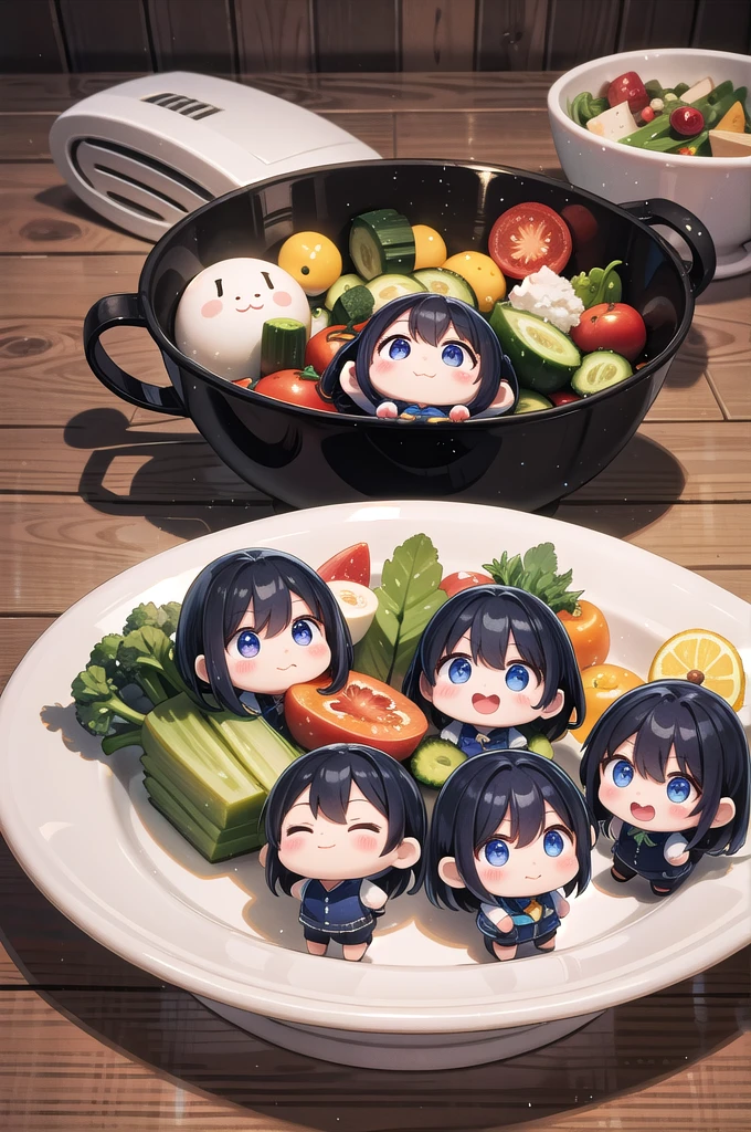 Super Deformed Mini Character Vegetables