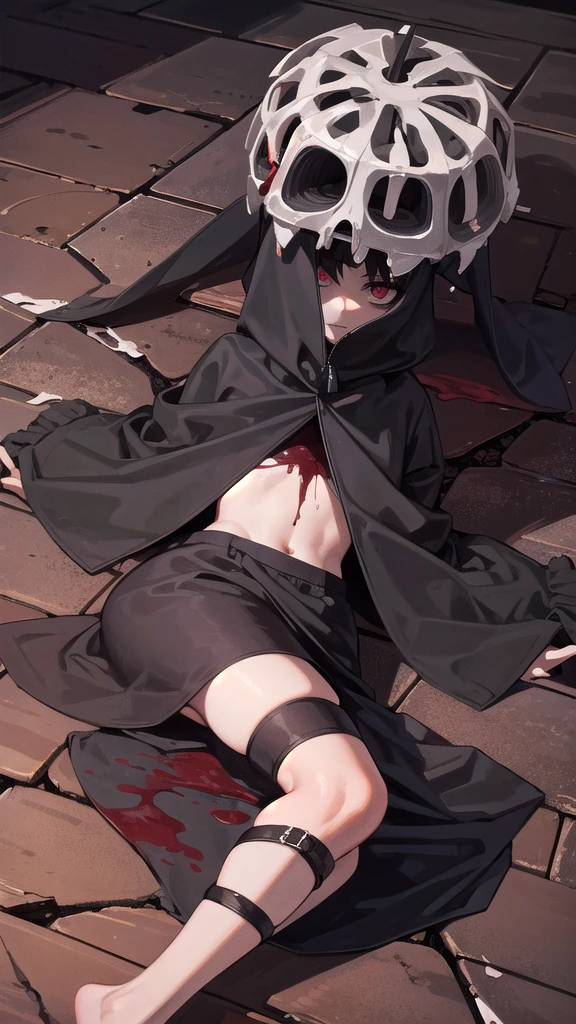 cadaver, Covered in blood, Hollow Eyes, Apathy, Fall to the floor