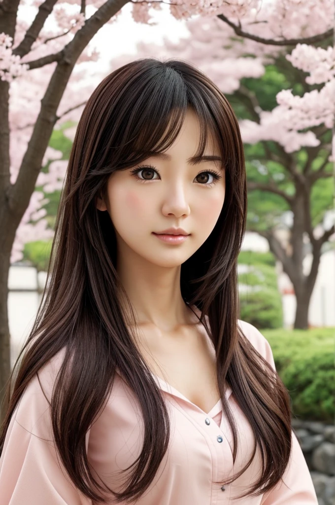 a very pretty and tender woman, japanese animated very kawaii non realistic