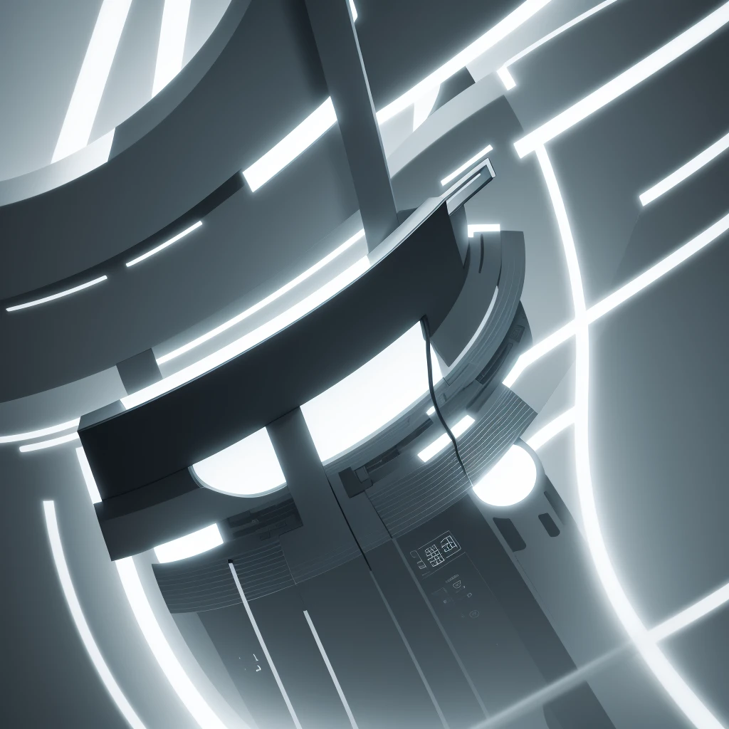 Illustrate an abstract voltage pulse with a minimalist geometric loop encircling it. Use clean lines and simple shapes to convey modernity and elegance