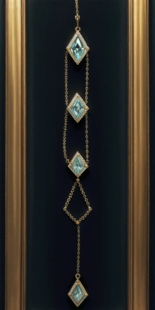 a diamond chain where the name SEVRAN is written