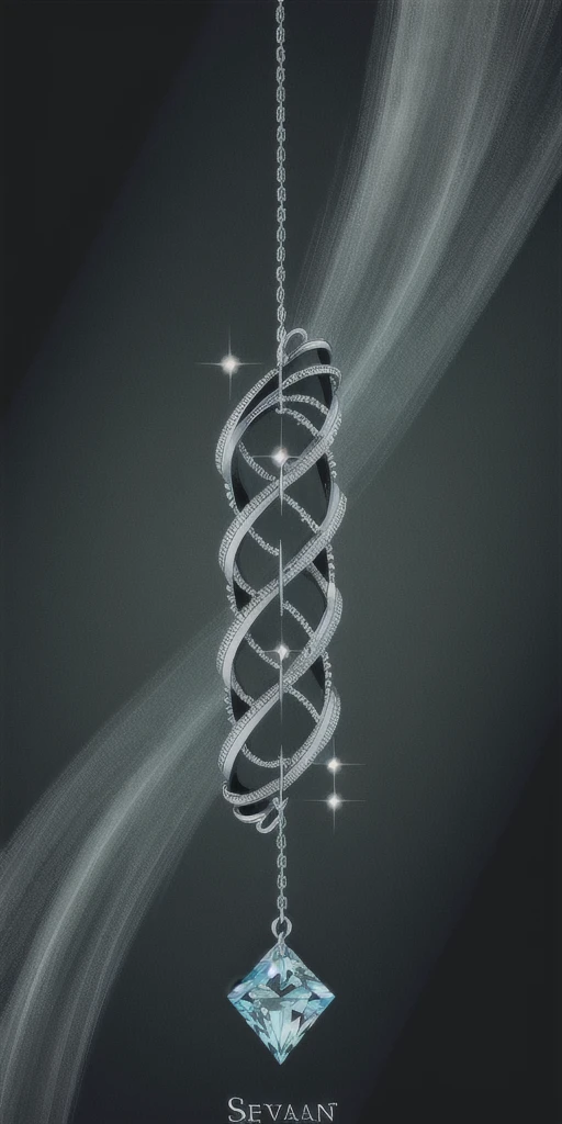 a diamond chain where the name SEVRAN is written